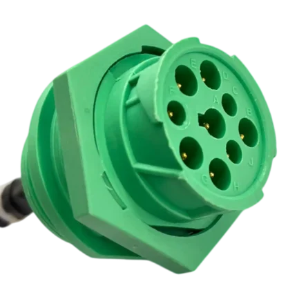 Conector 9 pines hembra tipo Deutsch Ref. HD10-9-1939P-BP03