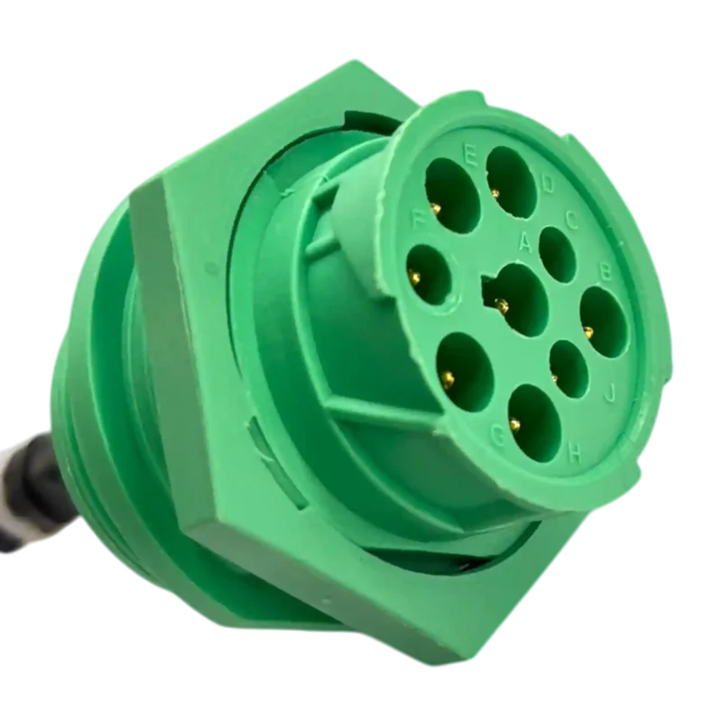 Conector 9 pines hembra tipo Deutsch Ref. HD10-9-1939P-BP03